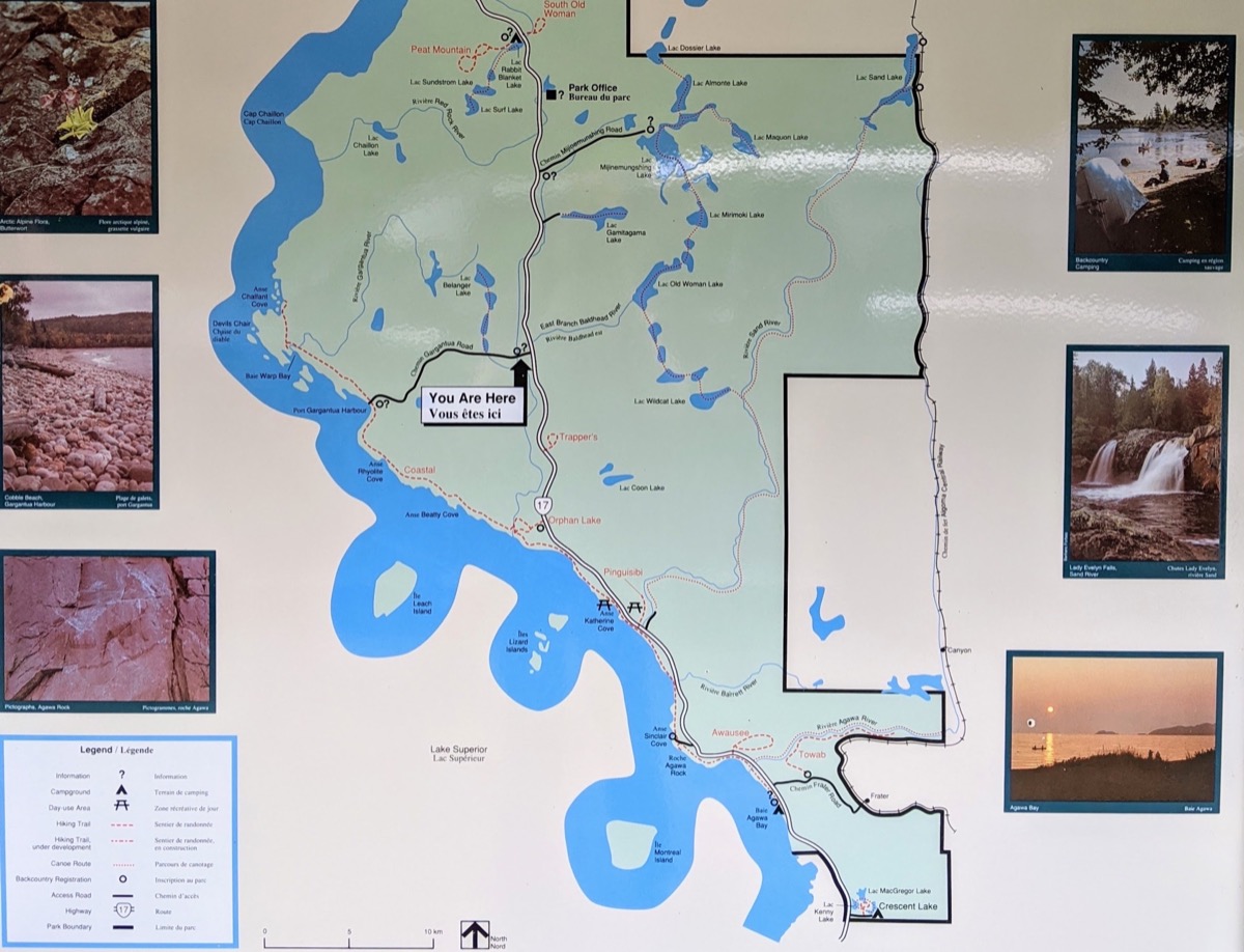 Gargantua Road to trailhead