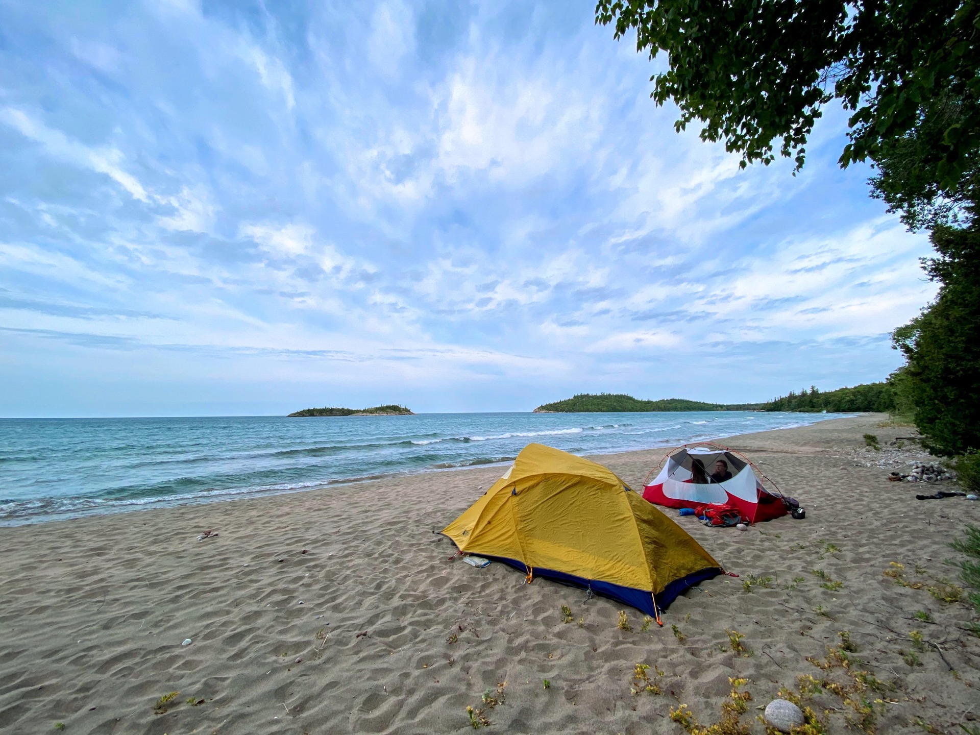 Gargantua Bay backcountry setup