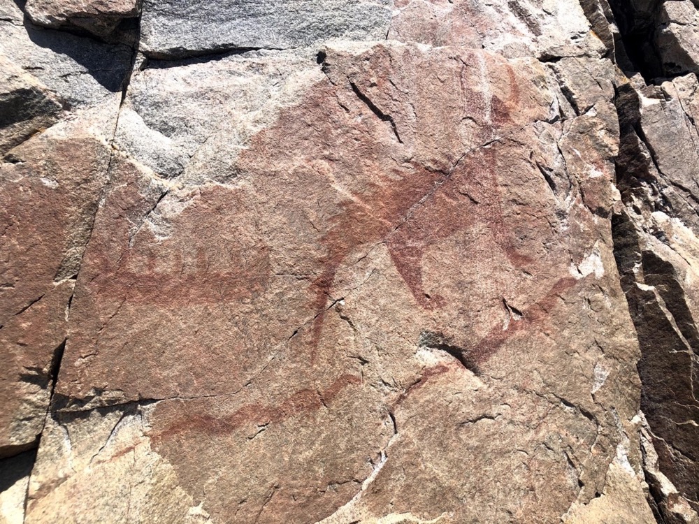 Ojibwe rock paintings