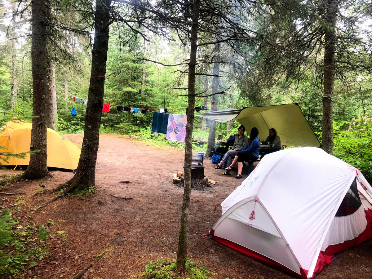 Hattie Cove campsite