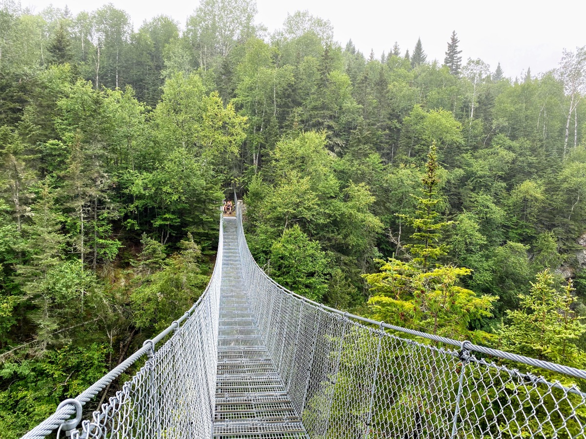 White River Suspension Bridge